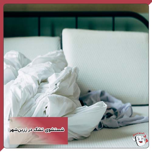 شستشوی تشک در زرین‌شهر